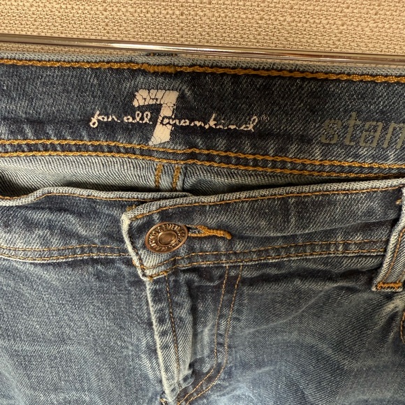 7 For All Mankind Standard Jeans Men's
36 Blue Stretch Cotton Denim - Picture 3 of 8